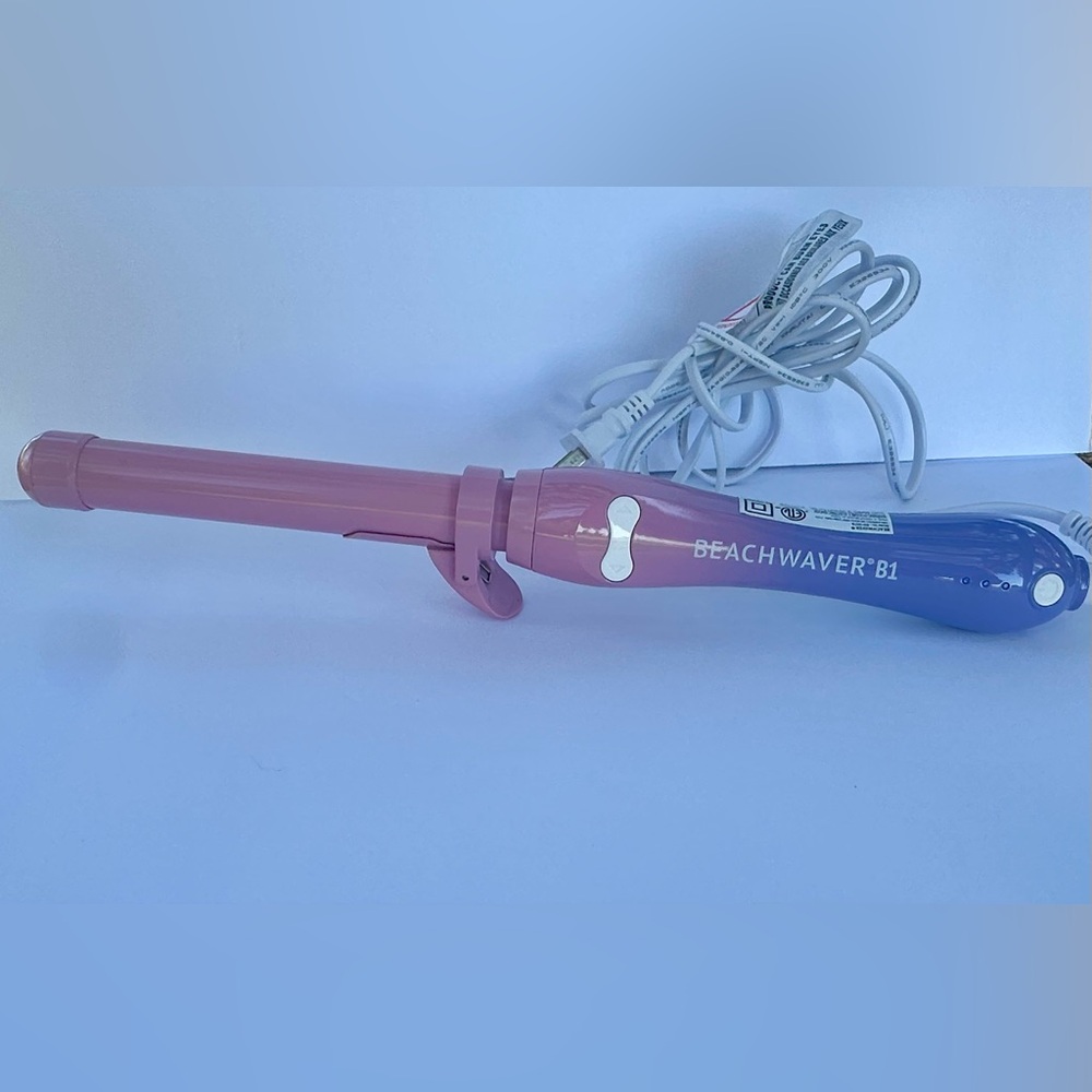 Beachwaver B1 Pink and Purple Ombré Curling Iron